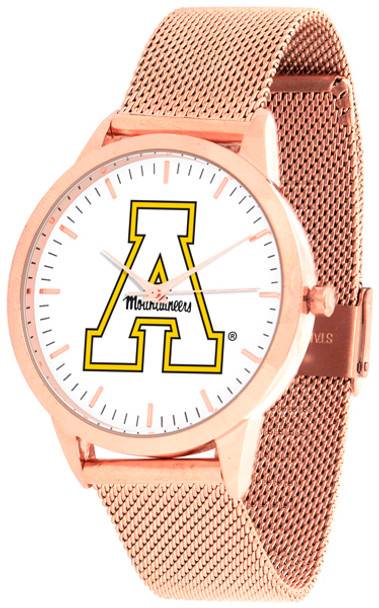 Appalachian State Mountaineers - Mesh Statement Watch - Rose Band