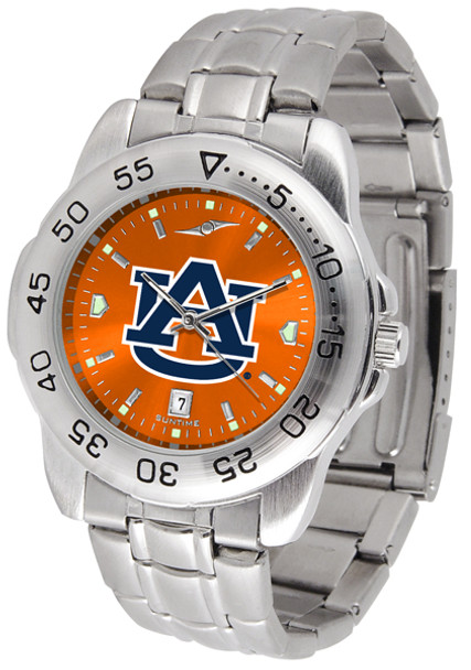 Men's Auburn Tigers - Sport Steel AnoChrome Watch