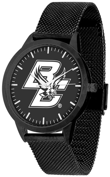 Boston College Eagles - Mesh Statement Watch - Black Band - Black Dial