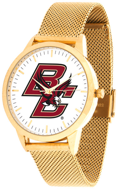 Boston College Eagles - Mesh Statement Watch - Gold Band