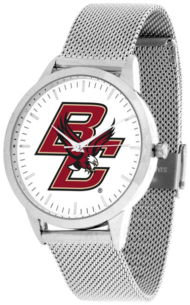 Boston College Eagles - Mesh Statement Watch - Silver Band