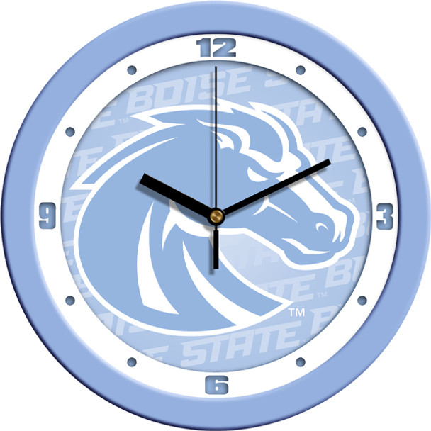Boise State Broncos - Baby Blue Team Wall Clock