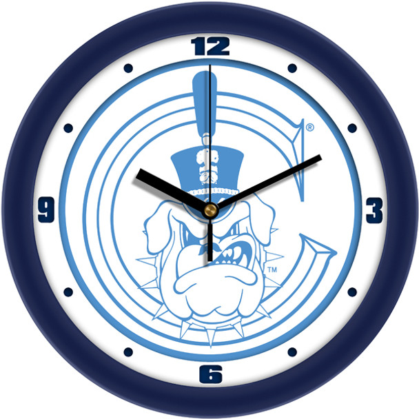 Citadel Bulldogs - Traditional Team Wall Clock