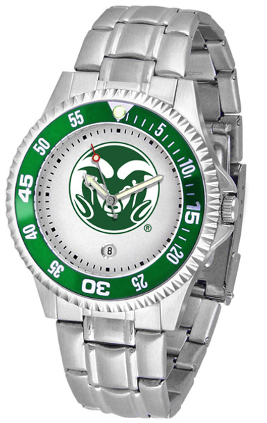Men's Colorado State Rams - Competitor Steel Watch