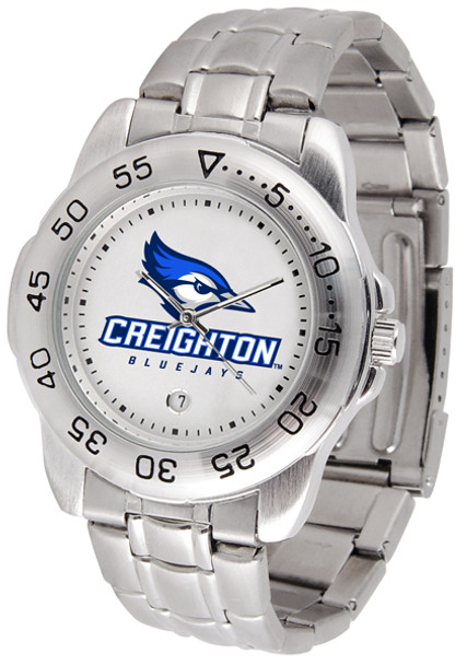 Men's Creighton University Bluejays - Sport Steel Watch