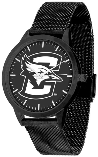 Creighton University Bluejays - Mesh Statement Watch - Black Band - Black Dial