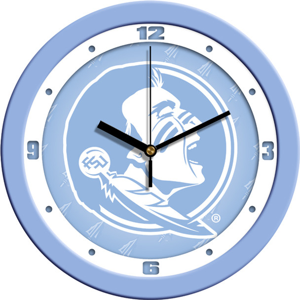 Florida State Seminoles - Baby Blue Team Wall Clock