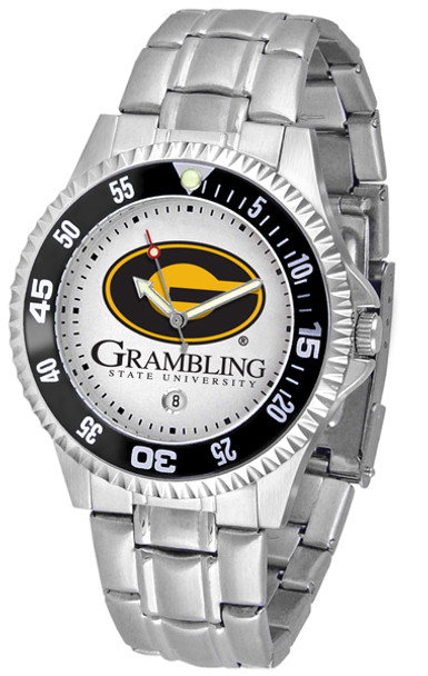 Men's Grambling State University Tigers - Competitor Steel Watch