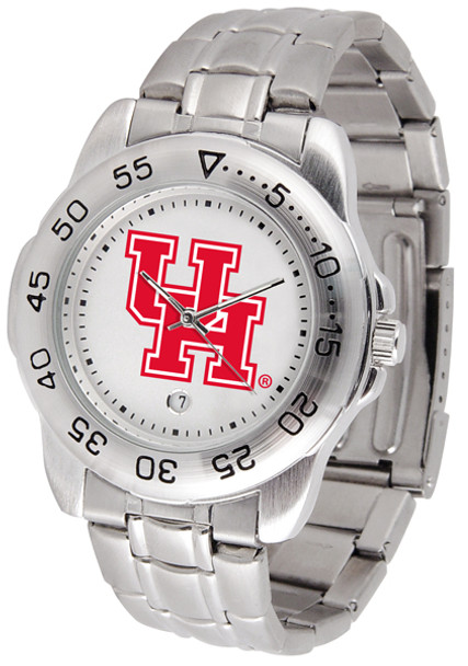 Men's Houston Cougars - Sport Steel Watch