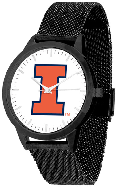 Illinois Fighting Illini - Mesh Statement Watch - Black Band