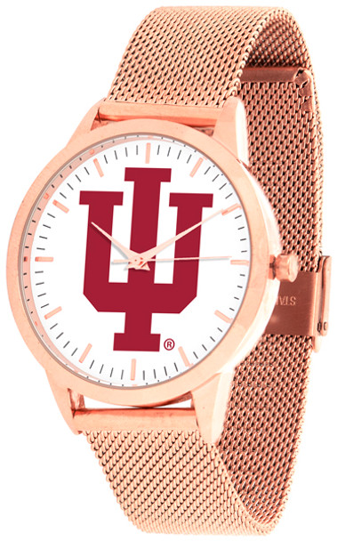 Indiana Hoosiers - Mesh Statement Watch - Rose Band