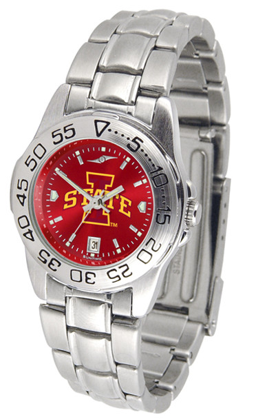 Ladies' Iowa State Cyclones - Sport Steel AnoChrome Watch