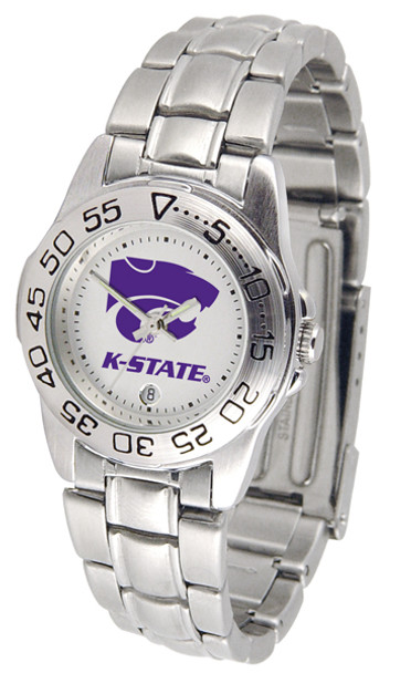 Ladies' Kansas State Wildcats - Sport Steel Watch