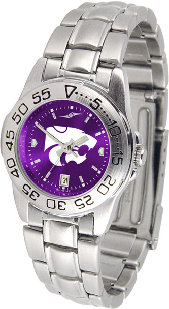 Ladies' Kansas State Wildcats - Sport Steel AnoChrome Watch