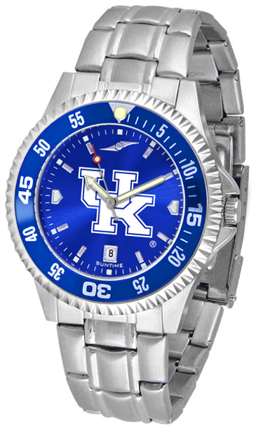 Men's Kentucky Wildcats - Competitor Steel AnoChrome - Color Bezel Watch