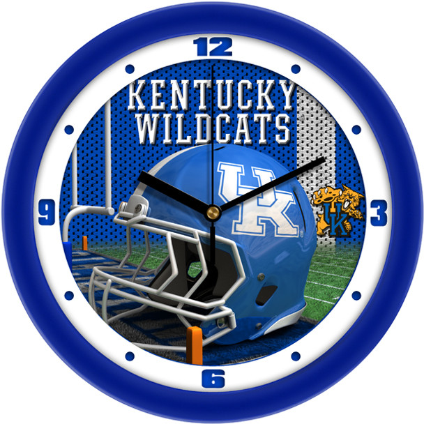 Kentucky Wildcats - Football Helmet Team Wall Clock