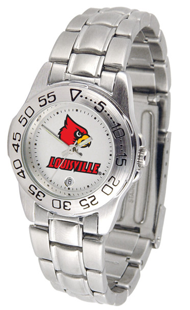Ladies' Louisville Cardinals - Sport Steel Watch