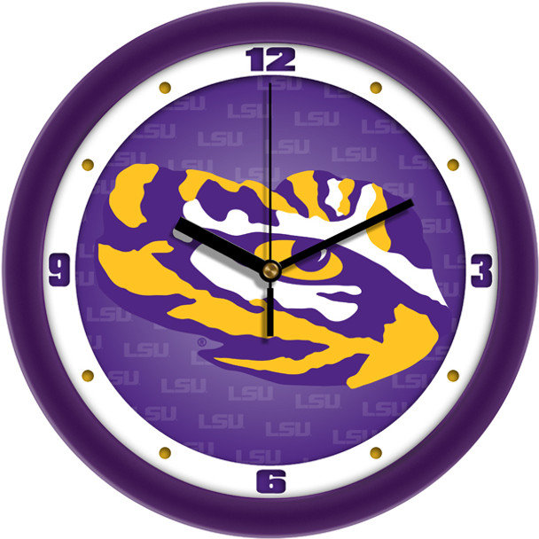 LSU Tigers - Dimension Team Wall Clock