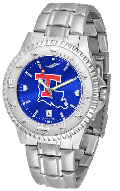 Men's Louisiana Tech Bulldogs - Competitor Steel AnoChrome Watch