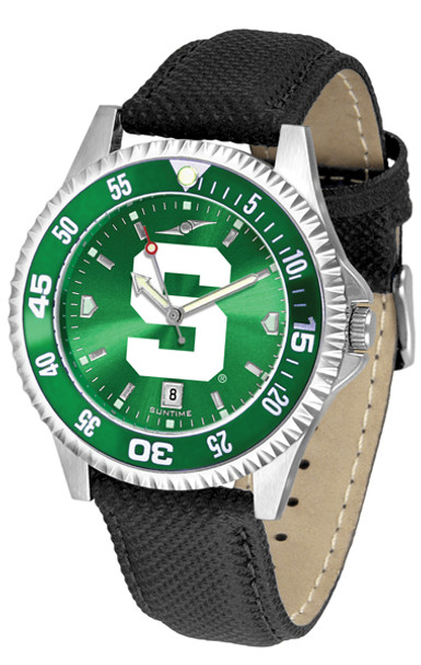 Men's Michigan State Spartans - Competitor AnoChrome - Color Bezel Watch