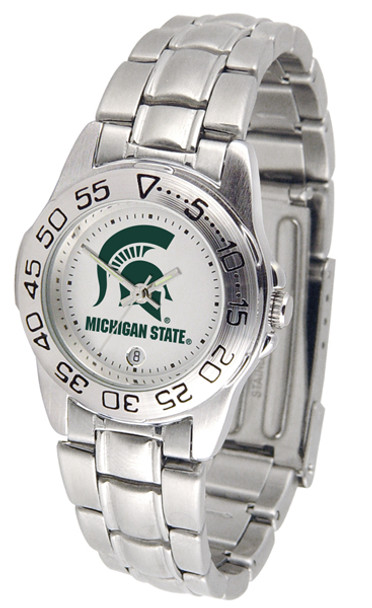 Ladies' Michigan State Spartans - Sport Steel Watch