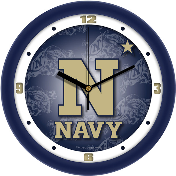 Naval Academy Midshipmen - Dimension Team Wall Clock
