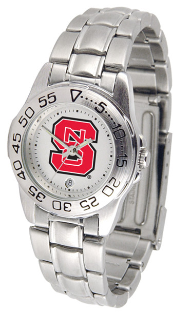 Ladies' NC State Wolfpack - Sport Steel Watch