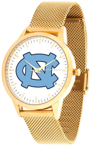 North Carolina - University Of - Mesh Statement Watch - Gold Band