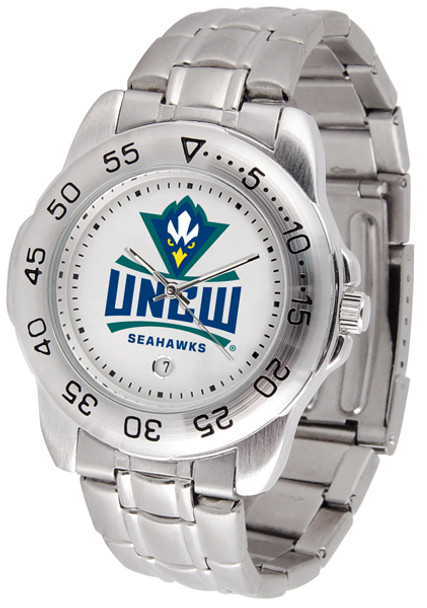 Men's North Carolina Wilmington Seahawks - Sport Steel Watch