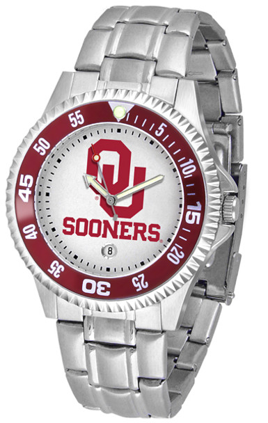 Men's Oklahoma Sooners - Competitor Steel Watch