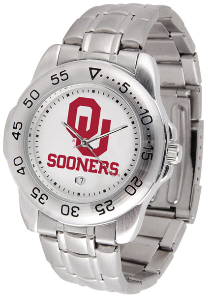Men's Oklahoma Sooners - Sport Steel Watch