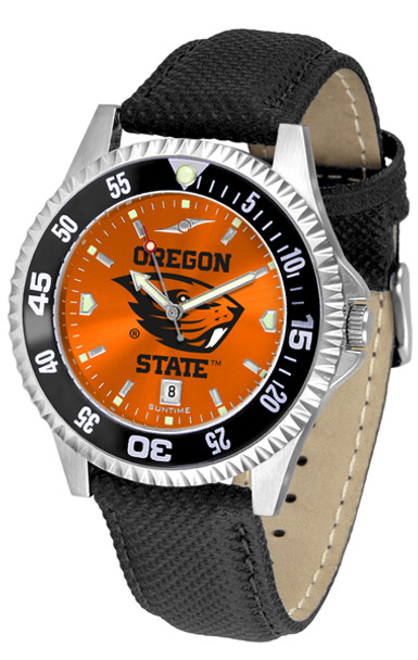 Men's Oregon State Beavers - Competitor AnoChrome - Color Bezel Watch