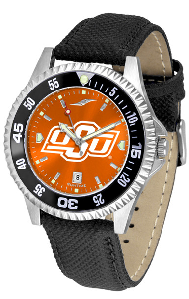 Men's Oklahoma State Cowboys - Competitor AnoChrome - Color Bezel Watch