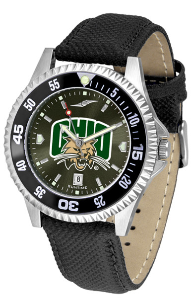 Men's Ohio University Bobcats - Competitor AnoChrome - Color Bezel Watch