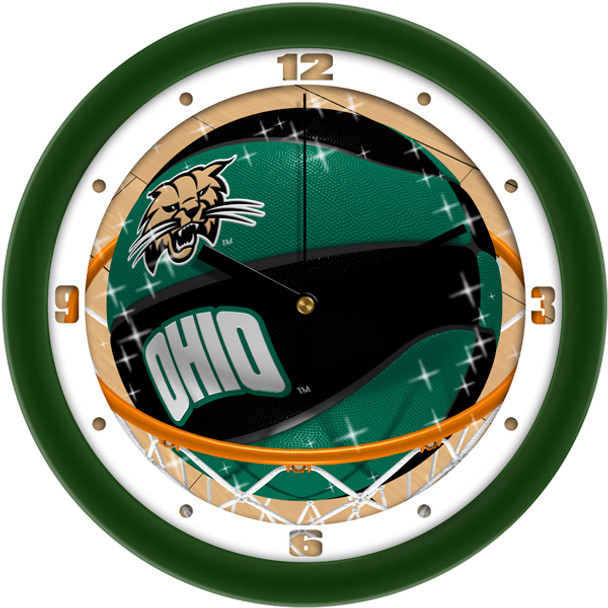 Ohio University Bobcats - Slam Dunk Team Wall Clock