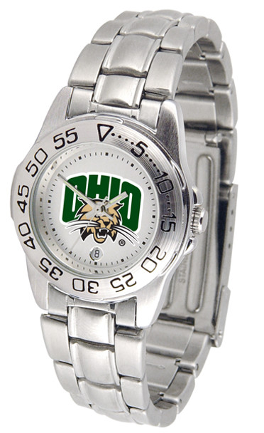 Ladies' Ohio University Bobcats - Sport Steel Watch