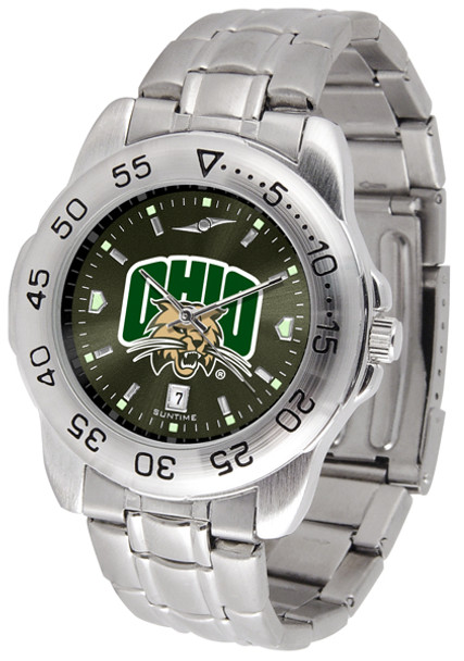 Men's Ohio University Bobcats - Sport Steel AnoChrome Watch