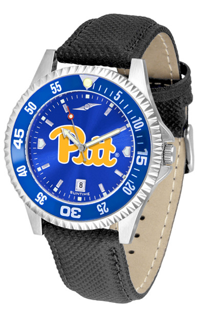 Men's Pittsburgh Panthers - Competitor AnoChrome - Color Bezel Watch
