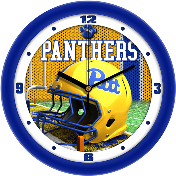 Pittsburgh Panthers - Football Helmet Team Wall Clock
