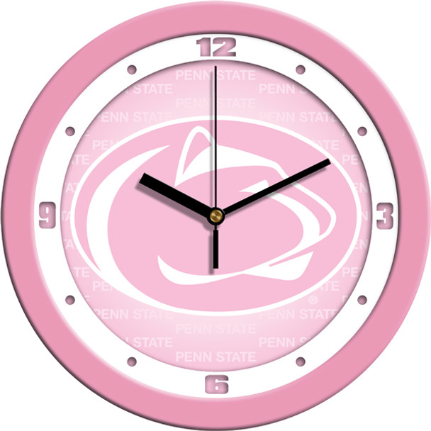 Penn State Nittany Lions - Pink Team Wall Clock