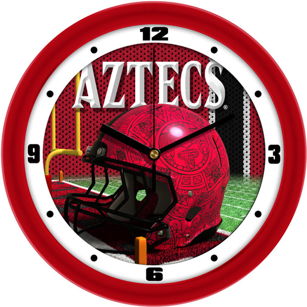 San Diego State Aztecs - Football Helmet Team Wall Clock