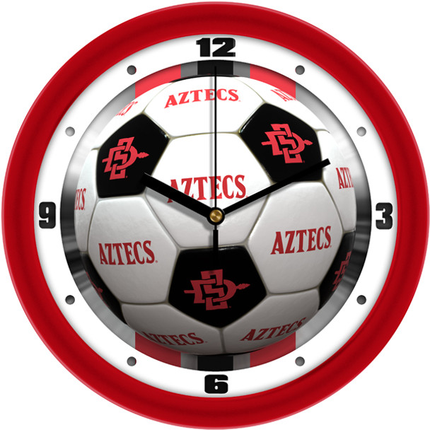 San Diego State Aztecs- Soccer Team Wall Clock