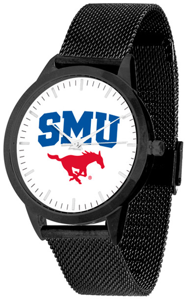 Southern Methodist University Mustangs - Mesh Statement Watch - Black Band