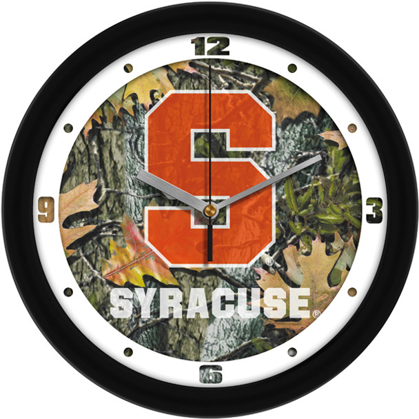 Syracuse Orange - Camo Team Wall Clock