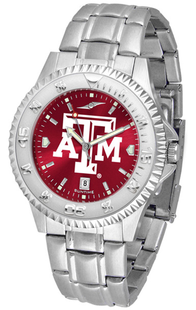Men's Texas A&M Aggies - Competitor Steel AnoChrome Watch