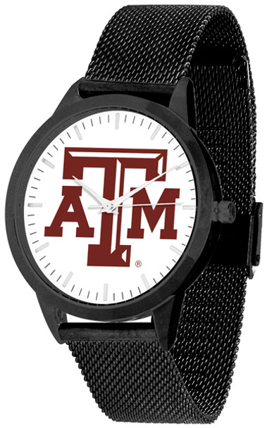 Texas A&M Aggies - Mesh Statement Watch - Black Band