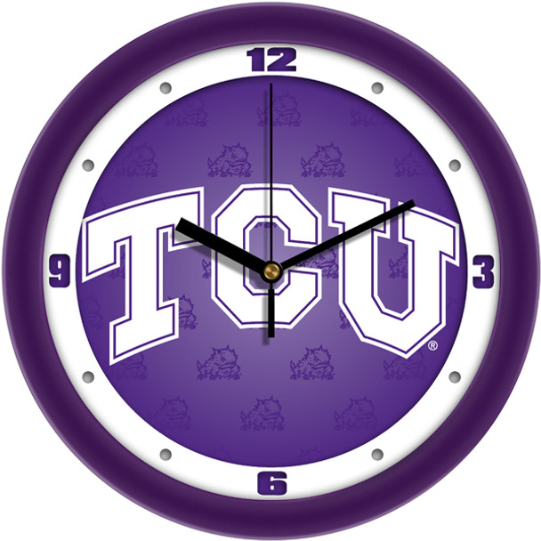 Texas Christian Horned Frogs - Dimension Team Wall Clock