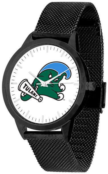 Tulane University Green Wave - Mesh Statement Watch - Black Band