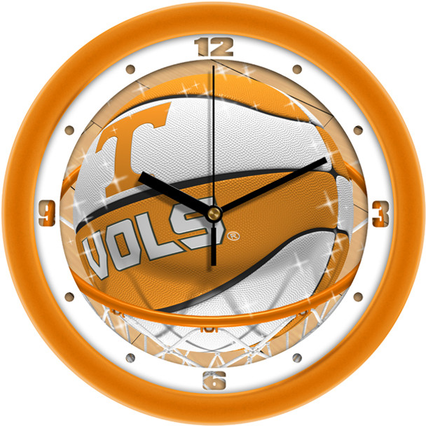 Tennessee Volunteers - Slam Dunk Team Wall Clock