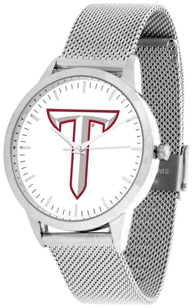 Troy Trojans - Mesh Statement Watch - Silver Band